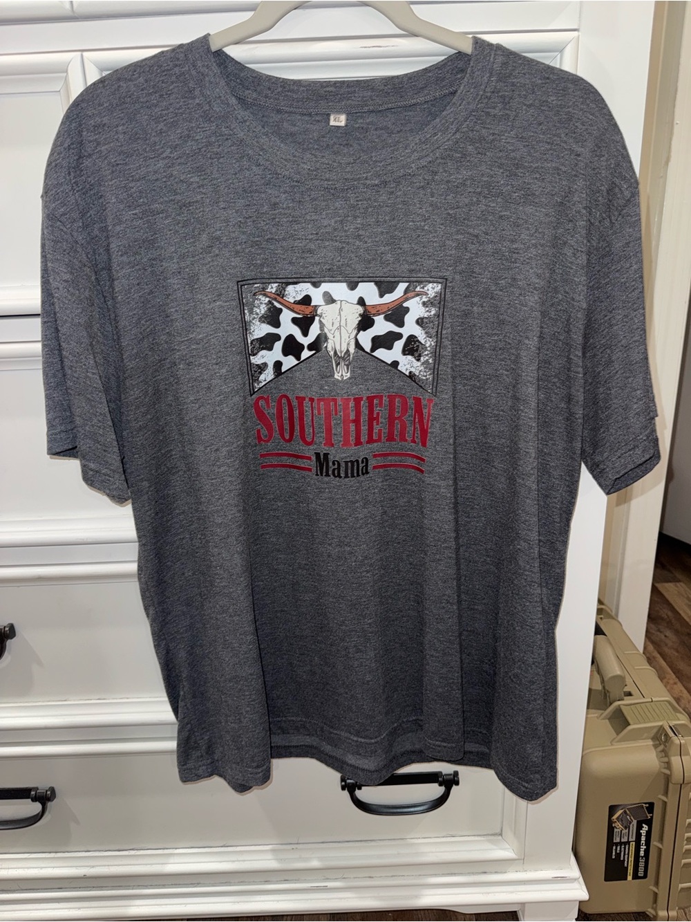 Southern Mama Graphic Tee - Gray
